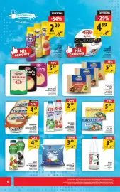 Arhelan gazetka Strona 6: Maślanka Polska Naturalna, Truskawkowa €2,59, Ser Favita €5,49