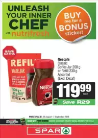KwikSpar catalogue Page 1: Nescafé Classic Coffee Jar Assorted €119,99