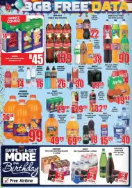 Boxer catalogue Page 6: POWERADE Sports Drink Assorted €26,00, AQUELLE Sparkling Flavoured Water Assorted €16,00