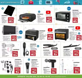 Volantino Happy Casa Pagina 11: Forno microonde Beko €59,99, Forno elettrico Dictrolux €49,99