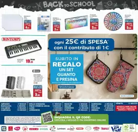Volantino Happy Casa Pagina 20: 25 colori acrilici €5,99, Pennelli con palette Artico €2,99