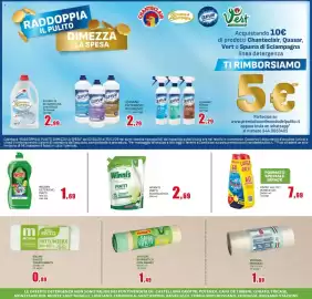 Volantino Happy Casa Pagina 23: Nelson Detersivo Piatti €1,69, Winni's Nature Piatti €2,69
