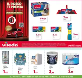 Volantino Happy Casa Pagina 24: Soffigen bobina milleusi €3,99, Aristea piatti riutilizzabili €1,59