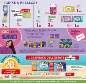 Volantino Happy Casa Pagina 26: Fria carta igienica umidificata €1,49, Mentadent dentifricio €1,59