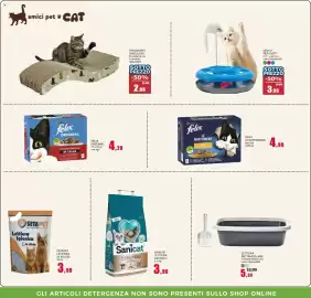 Volantino Happy Casa Pagina 28: Tiragraffi ondulato €2,99, Gioco per gatti €3,99