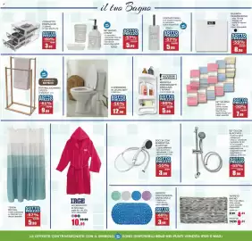Volantino Happy Casa Pagina 6: Set spugna Vizio €7,99, Tappeto doccia/vasca antiscivolo €3,99