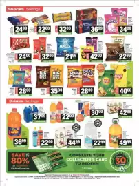 SuperSpar catalogue Page 4: Maynards Allsorts €42,00, Bakers Choc-Kits or Romany Creams Biscuits Assorted €36,99