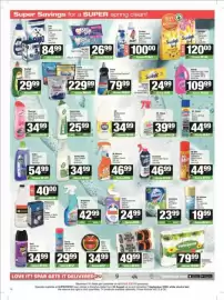 SuperSpar catalogue Page 10: Sta-Soft Fabric Softener Refill Assorted €26,99, Finish Dishwashing Tablets Assorted €229,99