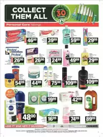 SuperSpar catalogue Page 9: Ingram's Body Lotion or Cream Assorted €44,99, Radox Bodywash Assorted €49,99