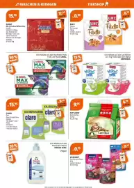 Müller Flugblatt woche 35 Seite 8: Cat's Best Katzenstreu €6,99, CLARO Öko Geschirrspültabs Classic €15,95