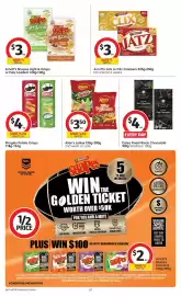 Coles catalogue week 35 Page 24: Coles Finest Block Chocolate €4,00, Allen's Lollies €3,50