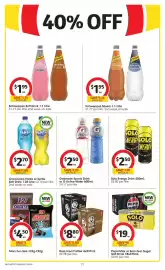 Coles catalogue week 35 Page 27: Gatorade Sports Drink or G Active Water €2,50, Solo Energy Drink €2,50