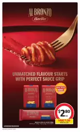 Coles catalogue week 35 Page 34: Barilla Al Bronzo Pasta €2,80