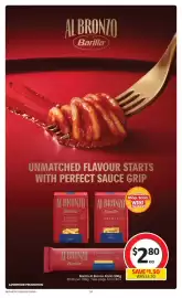 Coles catalogue week 35 Page 34: Barilla Al Bronzo Pasta €2,80