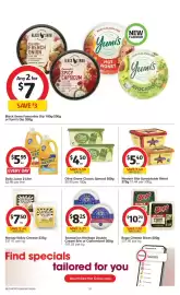 Coles catalogue week 35 Page 36: Olive Grove Classic Spread €4,50, Daily Juice 2 Litre €5,95
