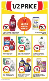 Coles catalogue week 35 Page 7: Pine O Cleen Antibacterial Platinum Laundry Sanitiser €14,00