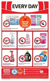 Coles catalogue week 35 Page 8: Cold Power Laundry Liquid €21,00, Coles Ultra Fabric Conditioner €4,00