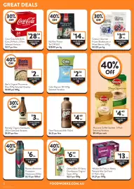 Foodworks catalogue week 35 Page 2: Cobs Popcorn €2,50, Remedy Organic Kombucha €3,00
