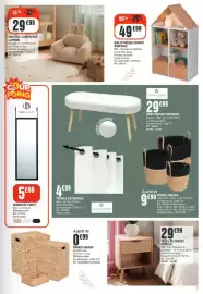 Catalogue La Foir'Fouille semaine 35 page 7: MARCEAU BIBLIOTHÈQUE ENFANT €49,99, PANIER VAIANA €0,99