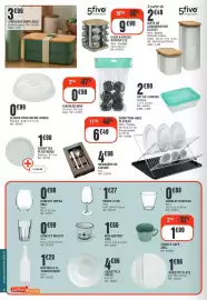 Catalogue La Foir'Fouille semaine 35 page 8: 5five BOÎTE DE CONSERVATION GLASSY €2,49, 5five RACK À ÉPICES ROTATIF X12 €9,99
