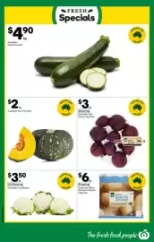 Woolworths catalogue week 35 Page 18: Australian Kent Pumpkin €2,00, Australian Red Onions €3,00