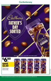 Woolworths catalogue week 35 Page 33: Cadbury Chocolate Coated Fruit & Nut Varieties €6,50