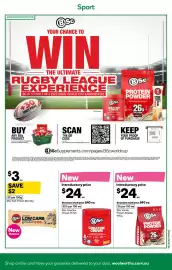 Woolworths catalogue week 35 Page 35: BSc Creatine Chews €24,00, BSc Protein Powder €24,00