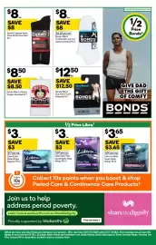 Woolworths catalogue week 35 Page 38: Libra Invisible Super Pads Wings €3,65, Libra Ultra Thin Goodnights Pads Wings €3,00