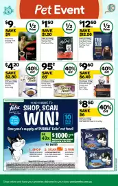 Woolworths catalogue week 35 Page 39: Ultimates Single Protein Wet Dog Food €9,60, Fancy Feast Classics Wet Cat Food €0,95