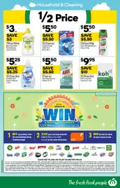 Woolworths catalogue week 35 Page 44: Koh Universal Cleaner €9,95, Harpic Power Toilet Rim Block €5,50