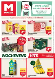 MPreis Flugblatt woche 35 Seite 1