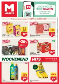 MPreis Flugblatt woche 35 Seite 1
