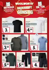 Woolworth Prospekt woche 34 Seite 5: Herren Shirt €4,50, Herren Polo Pique €5,00