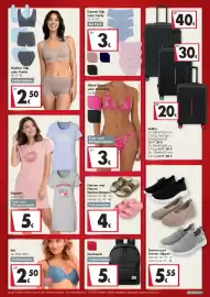 Woolworth Prospekt woche 34 Seite 6: Damen und Herren Slipper €5,55, Rucksack €5,00