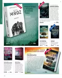 Knižní klub leták Strana 10: David Lagercrantz Post Mortem €359,00, Daniel Cole Havran €179,00