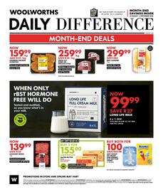 Woolworths catalogue Page 12: Italian Beef Lasagne €299,99, Thick Cut Rump or Sirloin Steak €259,99