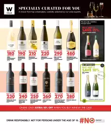 Woolworths catalogue Page 9: Terra Del Capo Sangiovese €230,00, ALTO 1693 RED BLEND €260,00