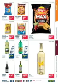 Makro leták Strana 9: Bohemia chips €22,40, Strážnické brambůrky €7,50