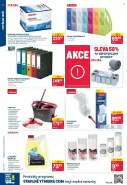 Makro leták Strana 6: Hřbitovní vklad €9,90, PÁKOVÝ POŘADAČ KARTONOVÝ €149,00