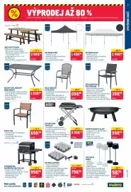 Makro leták Strana 7: SKLÁDACÍ ALTÁN €1.498,00, JÍDELNÍ SET PICADA €3.998,00