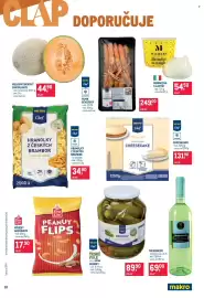 Makro leták Strana 10: Fine Life peanut flips €17,90, Metro Chef okurky €89,90
