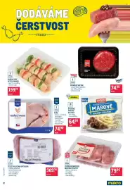 Makro leták Strana 12: Metro Chef kuřecí maso čerstvé €74,90, Maso tatarsky biftek €74,90