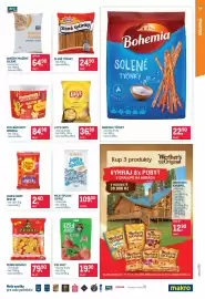 Makro leták Strana 19: Bohemia solené tyčinky €22,90, Fizi Juicy €19,90