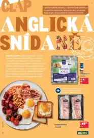 Makro leták Strana 2: Gierlinger slanina plátkovaná €149,90, Metro Chef podestýlková čerstvá vejce €3,80