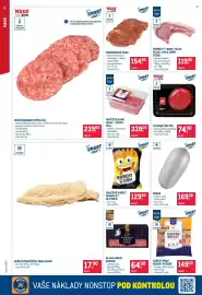 Makro leták Strana 6: Hovězí sekané maso Chuck roll €339,00, Kebab €169,00