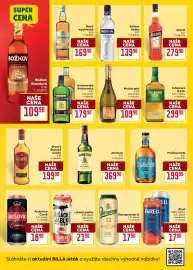 Billa leták týden 35 Strana 32: Božkov Vodka €139,90, Staropramen 12 €17,90