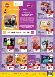 Billa leták týden 35 Strana 34: Purina One Granule pro psy €84,90, Meat care konzerva pro psy hovězí €34,90
