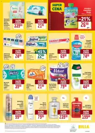 Billa leták týden 35 Strana 35: Dove Deosprej €79,90, Harmony papírové kapesničky €24,90