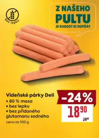Billa leták týden 35 Strana 5: Deli vídeňské párky €18,90