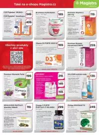 Magistra lékárny leták Strana 7: Vitamin D3 Forte €169,00, Omega 3 Forte rybí olej z islandu €299,00